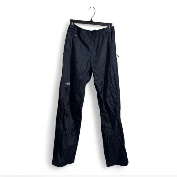 The North Face Black Antora Rain Pants with Relaxed Fit | Women | Medium - Picture 6 of 11